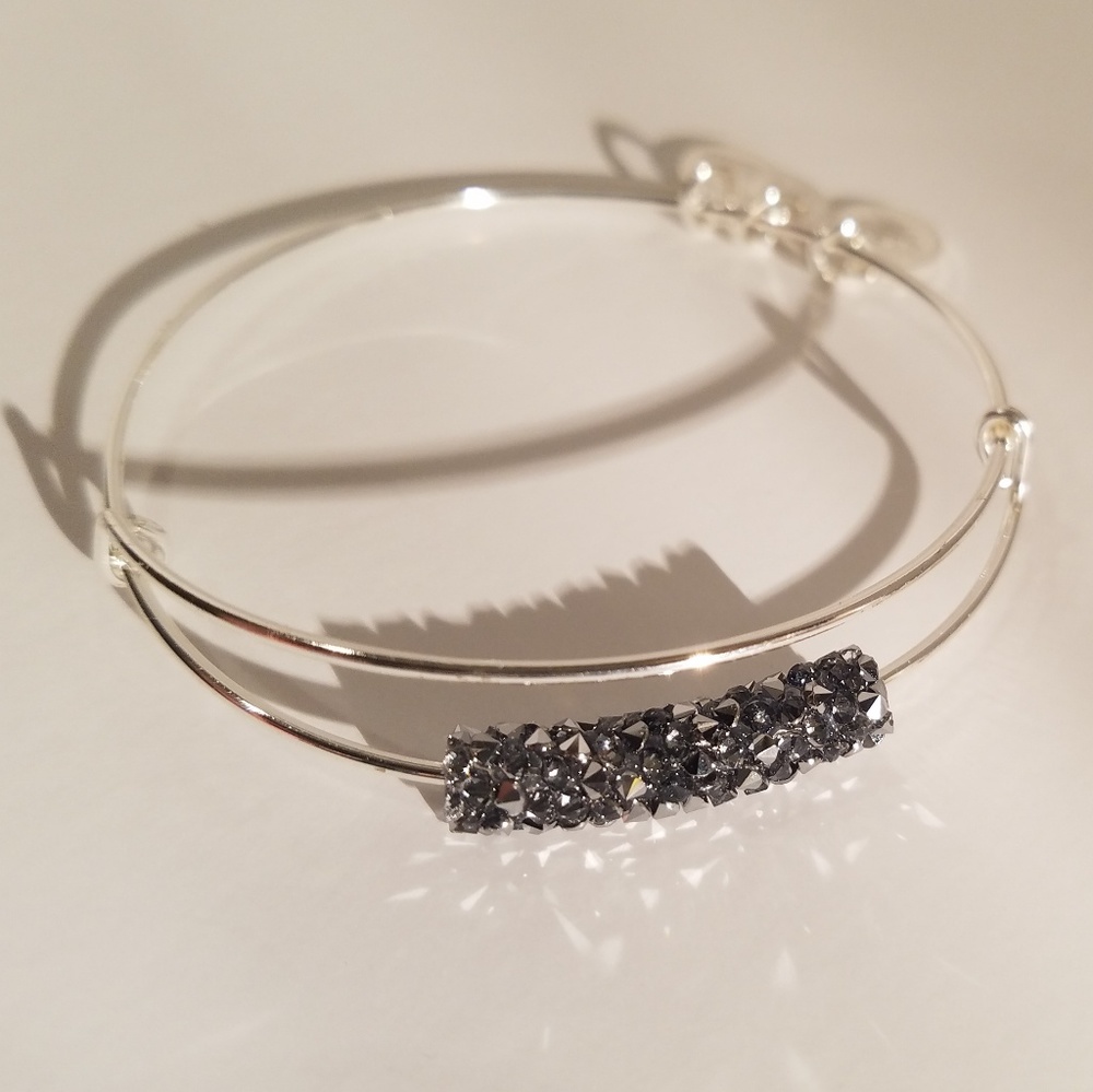 Alex and Ani Tinsel Town Fine Rocks Beaded Bangle